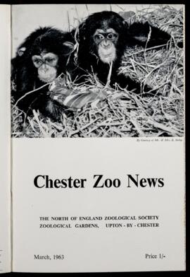 Chester Zoo News March 1963 