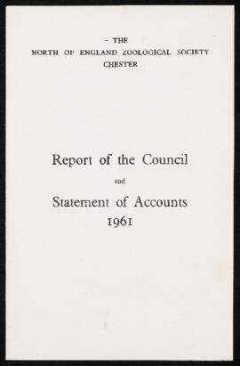 NEZS Annual Report 1961