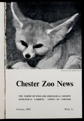 Chester Zoo News Jan 1963 