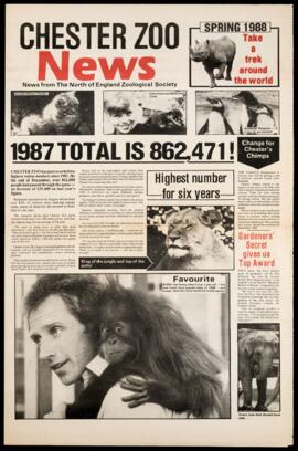 Chester Zoo News 1988 (Spring)
